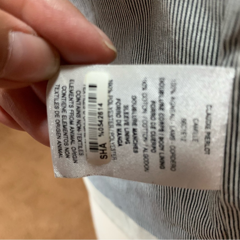Claudie Pierlot Elegant Lambskin Leather Jacket - Picture 6 of 6